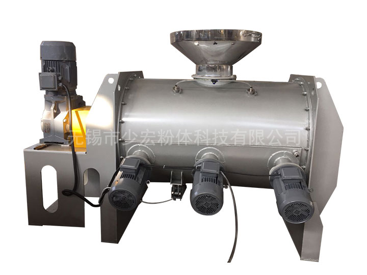 犁刀混合機(jī)配水冷夾套、噴液裝置